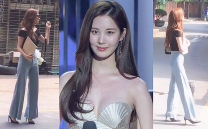 Seohyun (SNSD) khoe dáng cực nuột ở hậu trường phim, ảnh paparazzi chất lượng kém mà vẫn đẹp xuất thần thế này đây!