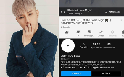 Fan hoang mang tột độ khi JUUN Đăng Dũng xoá toàn bộ bài đăng Instagram, YouTube thì xuất hiện đoạn clip bí ẩn, chuyện gì đã xảy ra?
