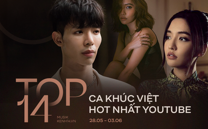 14 ca khúc Việt hot nhất YouTube tuần qua: Comeback 1 tháng nhưng Erik vẫn "vượt mặt" Bích Phương có 2 sản phẩm đấu nhau, 5 bài hát mới cạnh tranh top đầu