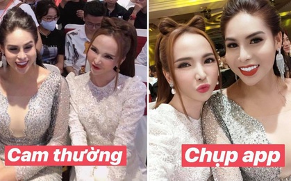 "Diva" Cát Thy và "hot girl" Trần Đoàn trong ảnh cam thường với ảnh tự sướng, chấm mấy điểm đây cả nhà yêu?