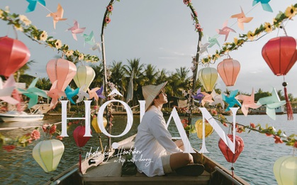 Ở Hội An chóng vánh một ngày vẫn có được vài chục tấm ảnh sống ảo từ các góc phố cổ đến đi thuyền trên sông Hoài