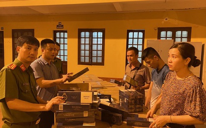 Xe thư báo chở lậu 40.000 bao thuốc lá trị giá gần 1 tỷ đồng