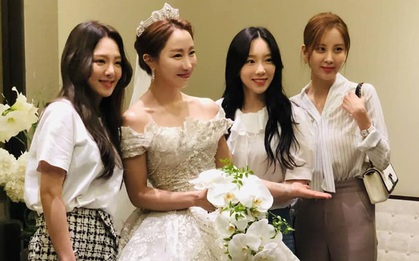 Hậu trường SNSD đi đám cưới: Nhan sắc Taeyeon và em út Seohyun không hot bằng mái tóc "lột xác" của Hyoyeon sau 10 năm