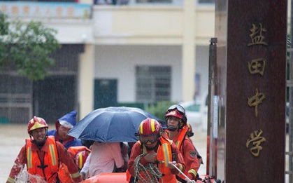 6,4 triệu người ở Giang Tây (Trung Quốc) oằn mình chống chọi mưa lũ