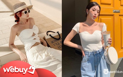Nhắm trúng những kiểu áo tôn vòng 1 mà không phô phang sau, style của bạn nhất định "lên hương"