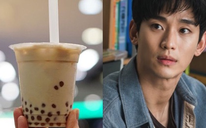 Có một kiểu người như "cụ giáo" Kim Soo Hyun, sống chết cũng không chịu uống trà sữa nếu thiếu trân châu