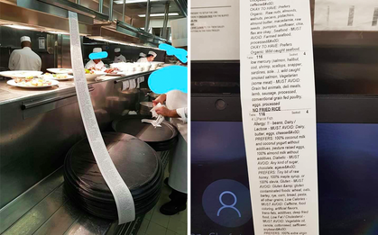 Mệt người trước màn order dài như dòng sông Volga của nữ thực khách, loạt yêu cầu oái ăm đến mức phát bực
