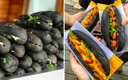 HOT: Xuất hiện loại bánh mì màu đen tuyền gây xôn xao MXH, đặc biệt nhất là được lấy cảm hứng từ… than Quảng Ninh