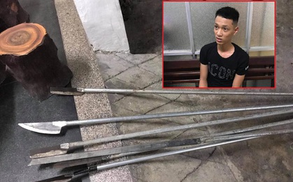 Ngăn chặn, truy bắt hơn 20 thanh niên hỗn chiến bằng dao phóng lợn