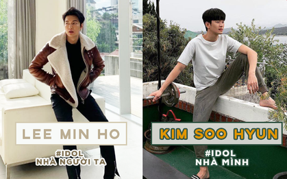 Idol nhà người ta - nhà tôi cùng khoe ảnh: Lee Min Ho sang chảnh, Kim Soo Hyun tự "dìm", nhưng sao độ hot chẳng kém?