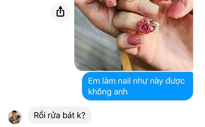 Phản ứng của hội con trai khi nghe bạn nữ đòi gắn kim sa hột lựu lên móng tay: Không rửa bát được thì dẹp!