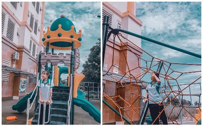 Học thể chất phát hiện ra góc sống ảo nghìn like, sinh viên Kinh Công khiến dân mạng muốn đến check-in ngay lập tức