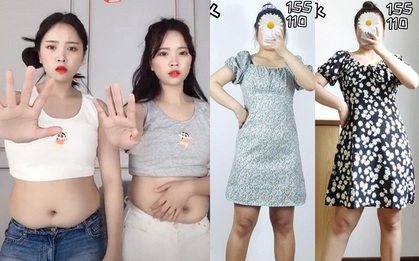 Thấp bé và béo bụng nhưng cô nàng này đã tìm ra kiểu váy hack dáng hiệu nghiệm, làm "vô hình" nhược điểm vòng 2