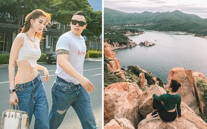 HOT: Vũ Khắc Tiệp và Ngọc Trinh tái ngộ trong chuyến du lịch mới, sắp có vlog siêu hoành tráng phá đảo Youtube vào tuần sau!