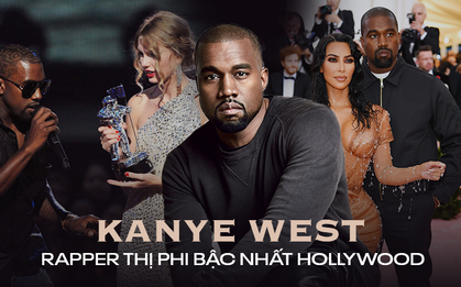 Rapper tranh cử Tổng thống Mỹ Kanye West: Con rể đế chế Kardashian, gây thù với Taylor Swift và cả showbiz