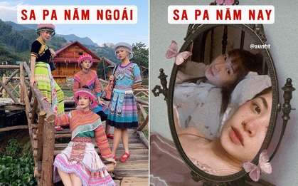 Chi Pu và Sun HT đưa nhau đi "tuần trăng mật" ở Sapa, đẹp thì có đẹp nhưng ai cũng nhớ lại chuyến đi "full team" năm nào