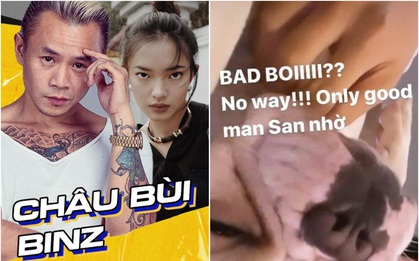 Vừa bị khui chuyện hẹn hò, Châu Bùi đã ngay lập tức lên tiếng bênh Binz không phải "bad boy"?