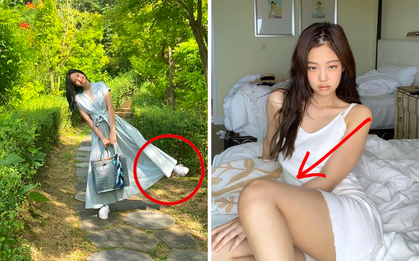 Đi du lịch hay dạo chơi mà bí dáng chụp ảnh thì có thể tham khảo tips của Jennie, hack chân dài mét mốt dễ như bỡn