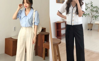 Hot girl 1m55 xứ Hàn hướng dẫn chị em cách mix đồ "cơi nới" chiều cao chỉ với 1 dáng quần quen mặt