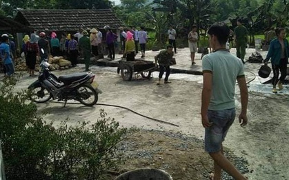 Nam thanh niên dùng bình ga châm lửa đốt nhà, sau đó được phát hiện tử vong dưới ao