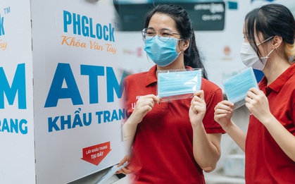 "ATM khẩu trang" miễn phí đầu tiên ở Hà Nội: Không phân biệt hoàn cảnh, ai cần cứ đến nhận
