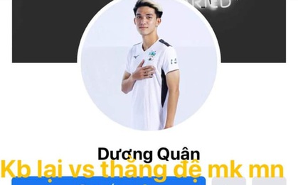 Hàng loạt cầu thủ bị mất tài khoản facebook chỉ trong một ngày, có người đang là tuyển thủ U22 Việt Nam