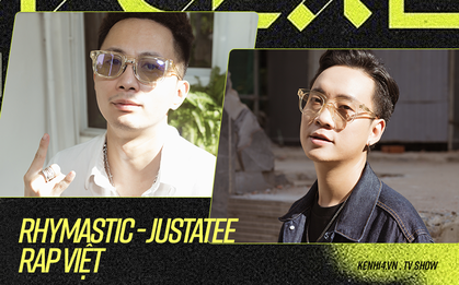 JustaTee - Rhymastic: Không khuyến khích rap diss ở Rap Việt, muốn nhìn vào sự cống hiến của thí sinh chứ không phải danh tiếng