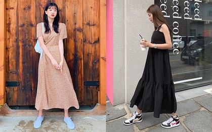 Cứ mix 5 kiểu váy sau với giày sneaker, bạn sẽ được nhân đôi vẻ sành điệu và xịn sò