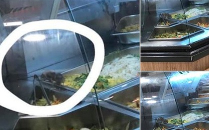 AEON Việt Nam xin lỗi vì để chuột bò vào tủ thức ăn