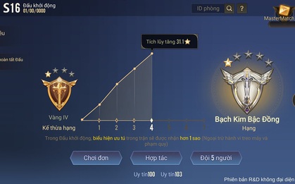 Cộng đồng Liên Quân Mobile hoang mang cực độ với thông tin xếp hạng rất cồng kềnh ở mùa 16 sắp tới