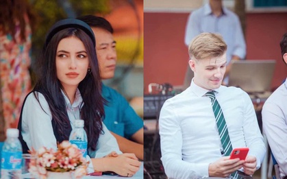 Thầy cô người nước ngoài dự lễ khai giảng mà nhìn như minh tinh điện ảnh, kiểu này học sinh chăm đến lớp dài dài