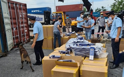 Phát hiện lô thuốc lá 555 giả hơn 1 triệu bao, trị giá hơn 30 tỉ đồng