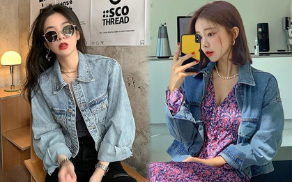Denim jacket là item bạn nên tậu sớm để thu này mix đồ kiểu gì cũng đẹp không trượt phát nào