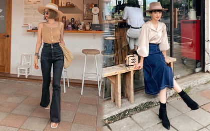 12 set đồ đơn giản mà cực sang xịn của hội gái xinh châu Á, chị em shopping theo là chuẩn bài