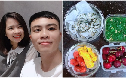 Gái đảm nấu loạt cơm hộp ngon miệng cho bồ cùng công ty, nửa kia tăng phà phà 15kg trong 2 năm