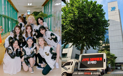 Knet có phản ứng lạ khi fan TWICE thuê xe tải "uy hiếp" JYP, đòi đuổi cổ công ty sản xuất MV sau hàng loạt "phốt"