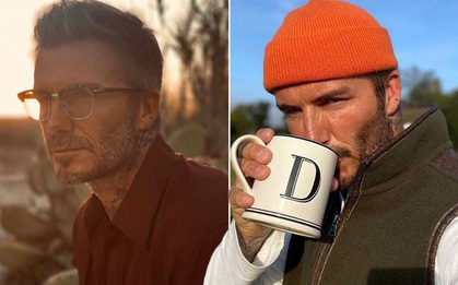 Đăng ảnh ở tuổi 45 do chính cậu cả Brooklyn chụp, David Beckham khiến các fan "điên đảo" vì vẻ nam tính khó cưỡng