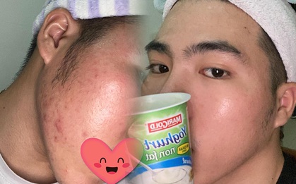 Sau 2 tháng dùng toàn đồ "đắt xắt ra miếng", chàng trai từng khổ sở vì mụn giờ có làn da láng mịn đến chị em cũng phải tị