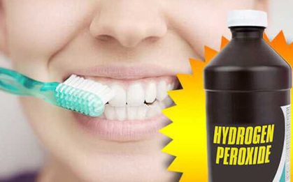 Học cách sử dụng hydrogen peroxide để làm trắng răng như trên TikTok: Chuyên gia khuyến cáo cần hết sức cẩn trọng!