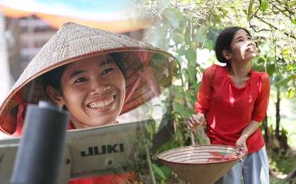 Chuyện "cô Giao lưng vẹo" bên chiếc máy may: Tôi bị vậy nhưng vẫn yêu đời dù có lẽ không bao giờ đứng thẳng được nữa!