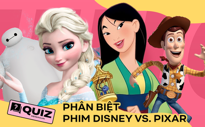 QUIZ: Bạn có tìm ra nhân vật "xuất xưởng" từ Pixar giữa rừng hoạt hình Disney?