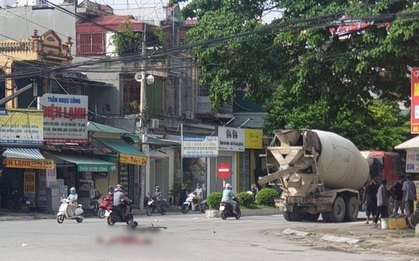 Xe bồn chuyển hướng cán chết 1 phụ nữ đi xe đạp cùng chiều