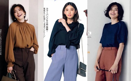 4 công thức diện đồ Thu hack dáng thon gọn, cao ráo mà bạn có thể học lỏm từ nàng công sở Nhật