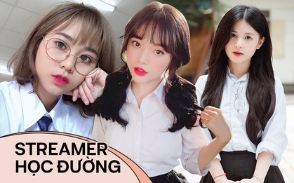 Thử xem loạt streamer triệu views diện đồng phục trắng, cosplay trò ngoan ngày khai giảng