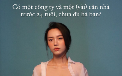 Bị nói "ăn bám, đào mỏ" Quang Đạt, Hà Trúc thẳng thừng: 24 tuổi có công ty và vài căn nhà, chưa đủ hả?