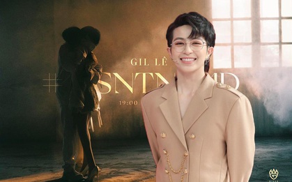 Gil Lê vừa tung hashtag tựa đề MV và ảnh poster ôm ai đó, fan đồng loạt gọi tên... Linh!