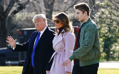 Quý tử nhà Trump lại gây xôn xao dư luận với vẻ đẹp hoàn hảo, tỏa sáng trong lần xuất hiện mới nhất