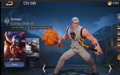 Liên Quân Mobile hợp tác với KFC, treo thưởng skin Ormarr sở hữu hiệu ứng "gà rán" cực chất