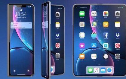 Nếu Apple sản xuất smartphone màn hình gập, chắc chắn nó sẽ không có nếp nhăn như Galaxy Fold