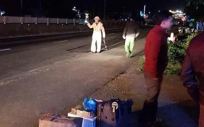 Tìm thấy chiếc xe sang biển tứ quý đâm chết nam thanh niên lúc về quê ăn Tết